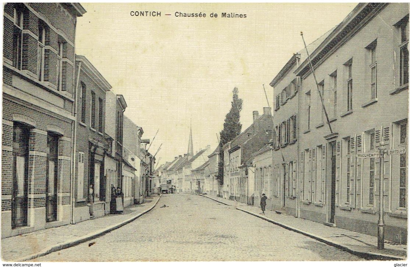 CONTICH - Chaussée De Malines - Edit. F. Peeters - Kontich