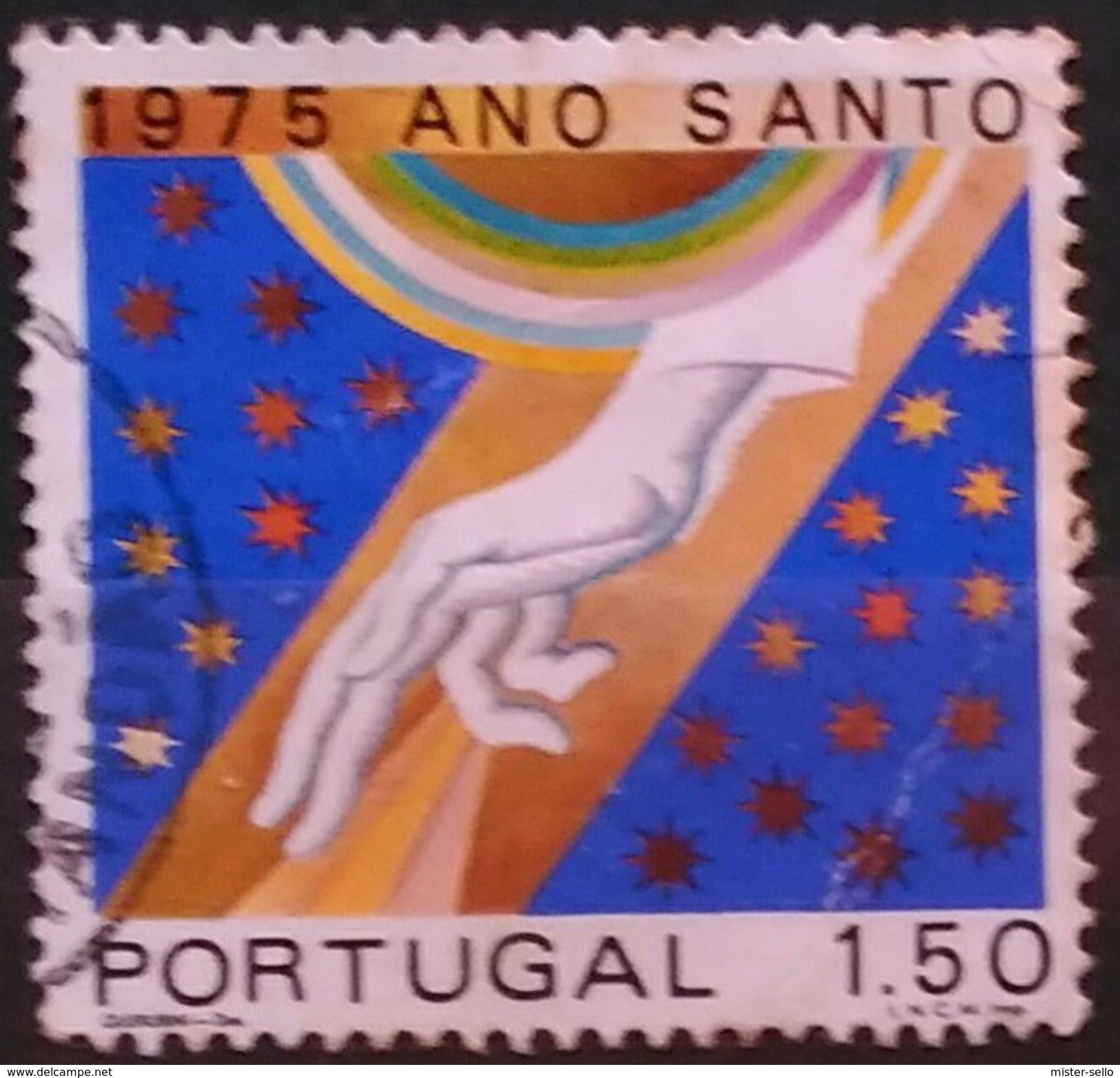 PORTUGAL 1975 The Holy Year Of 1975. USADO - USED. - Gebraucht