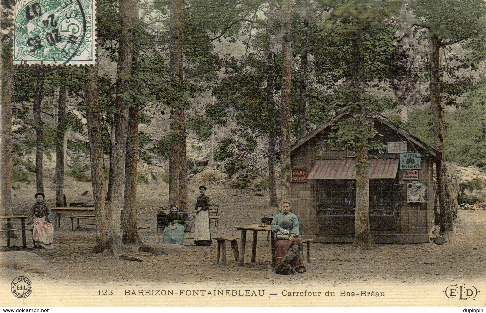 BARBIZON-FONTAINEBLEAU  -  Carrefour Du Bas-Bréau - Barbizon