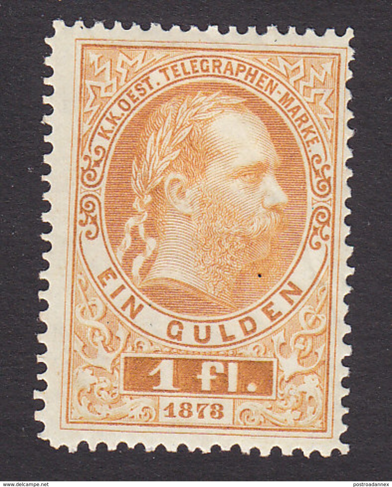 Austria, Scott #Telegraph, Mint Hinged, Franz Josef, Issued 1873 - Telegraph