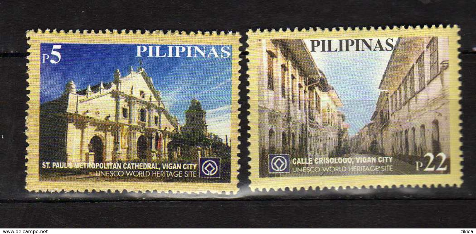 Philippines 2002 UNESCO World Heritage Sites - Vigan City, Ilocos Sur Province.MNH - Philippines