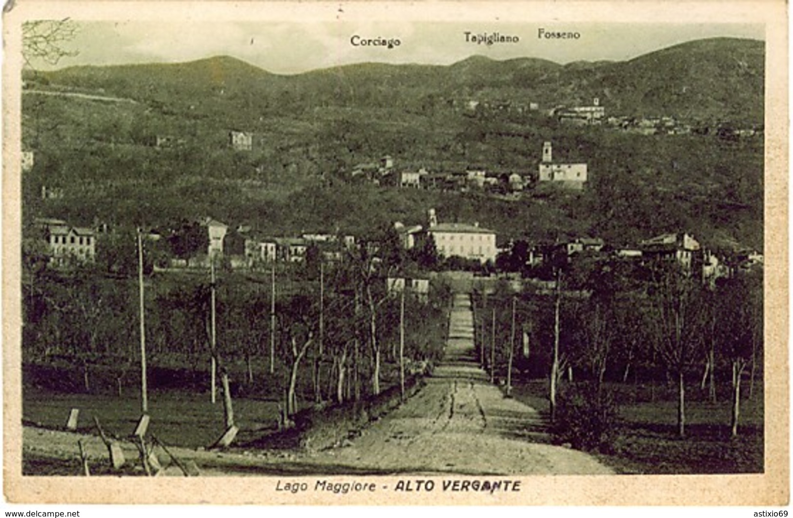 VERBANIA LAGO MAGGIORE ALTO VERGANTE 1936 - Verbania