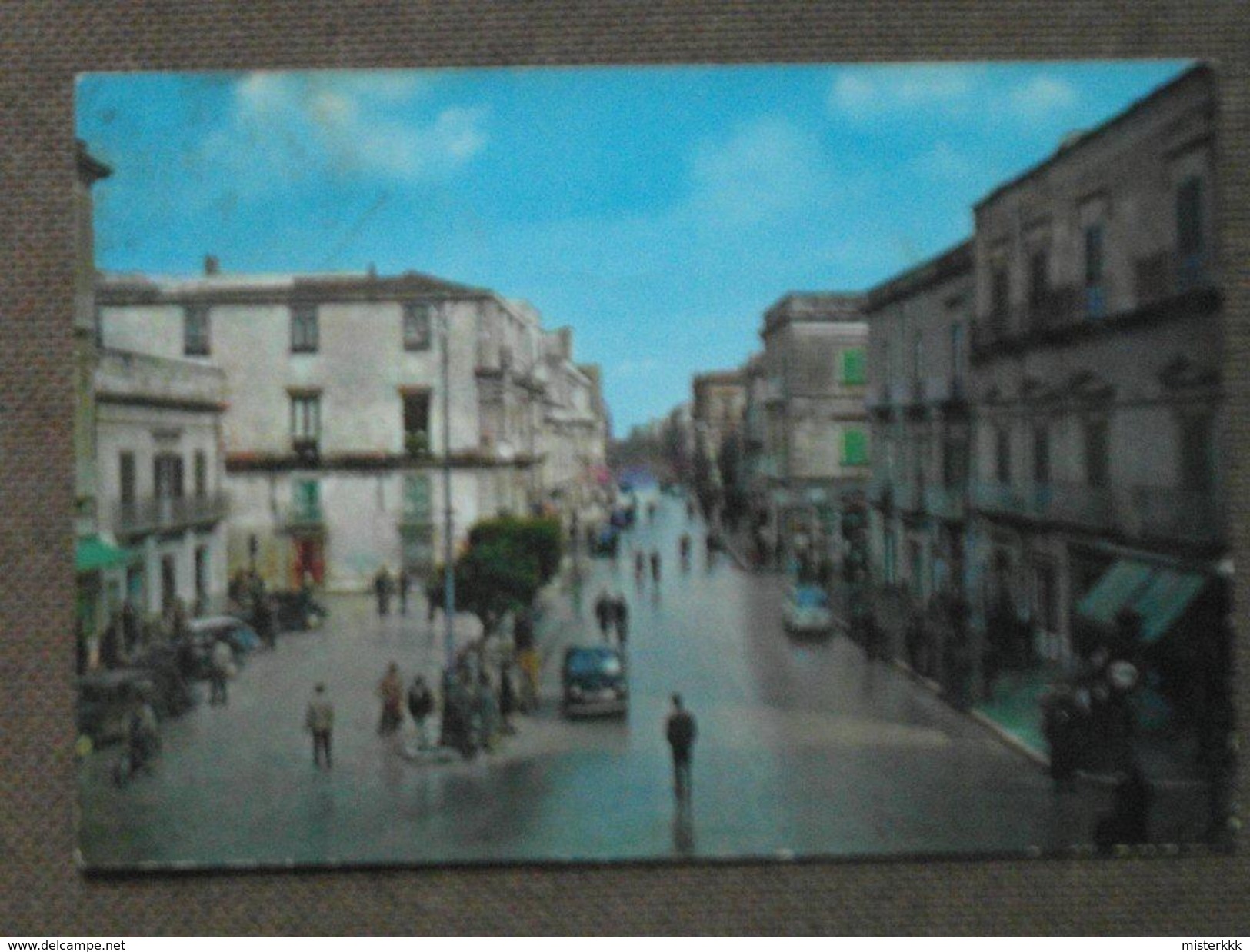 MARSALA - VIA ROMA  PIAZZA MATTEOTTI -AUTO EPOCA  ANIMATA -  1962   - BELLA - Altri & Non Classificati