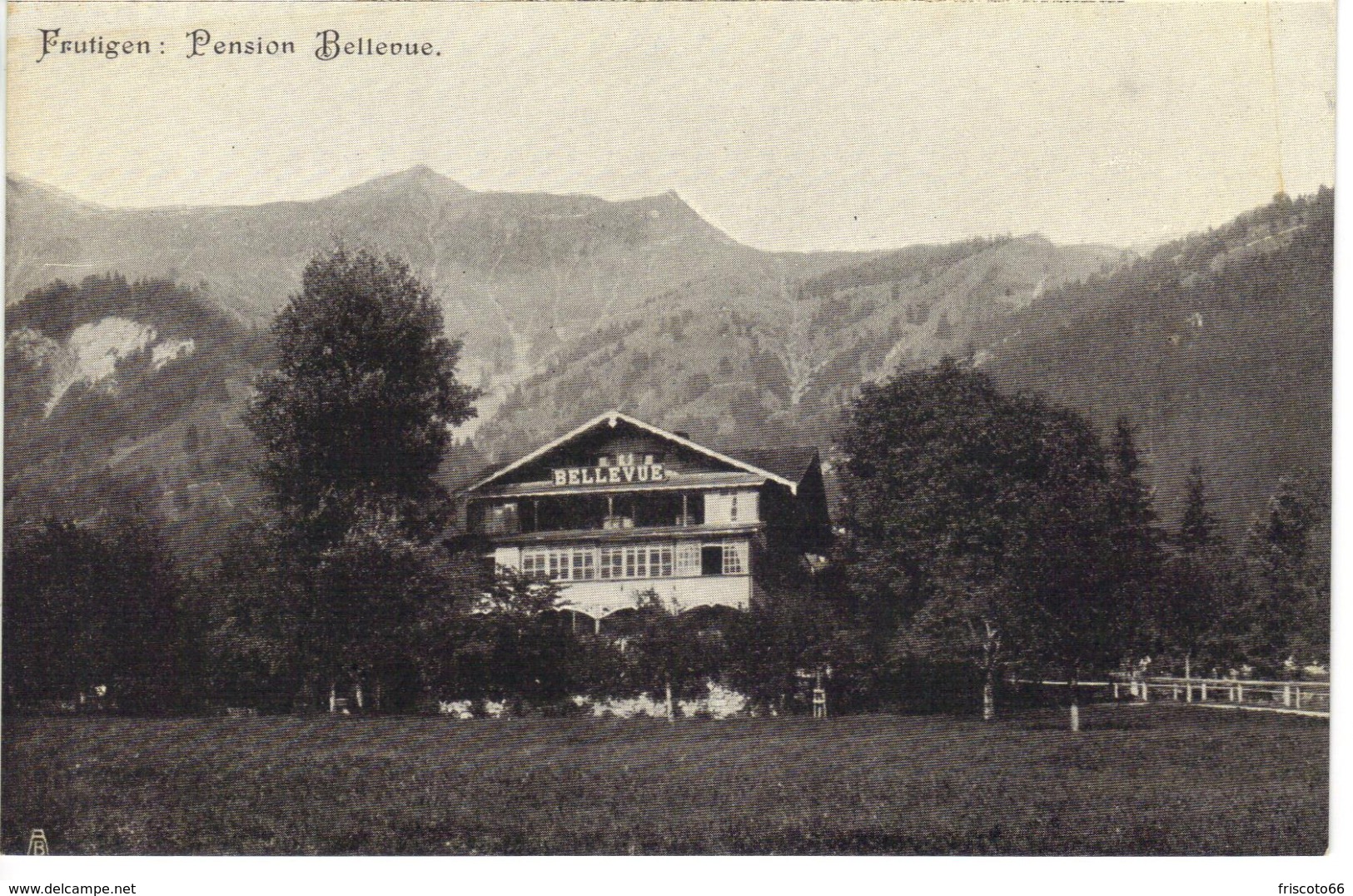 Frutigen: Pension Bellevue - Frutigen