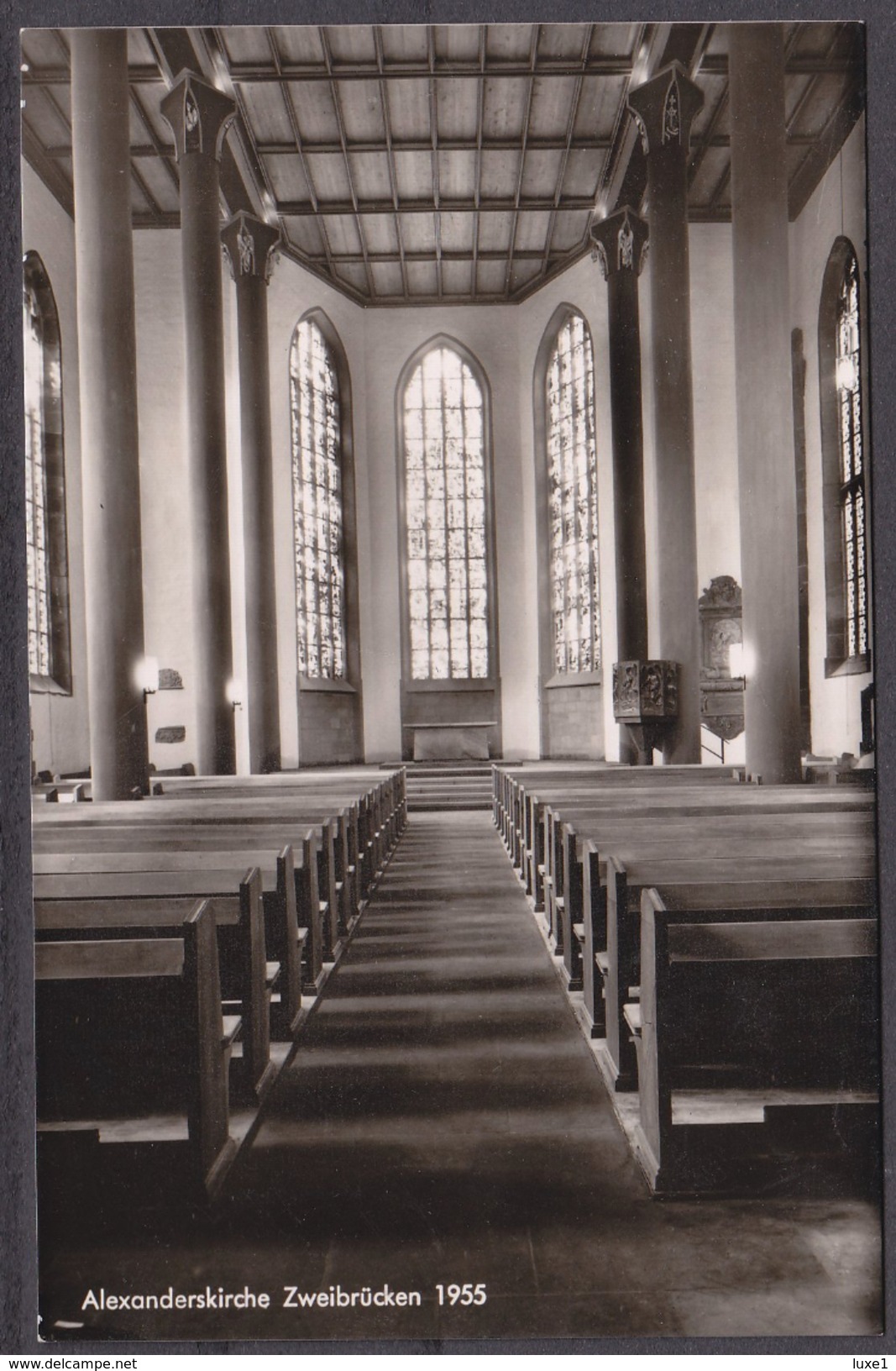 GERMANY , ZWEIBRUCKEN ,  OLD  POSTCARD - Zweibruecken