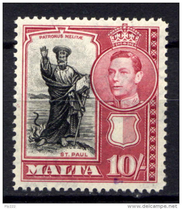 Malta 1938 Unif. 192 */MLH VF - Malta