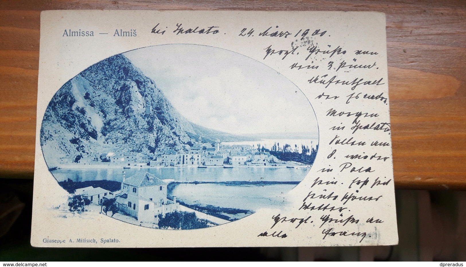 Croatia Omis Almissa 1900. - Croatie