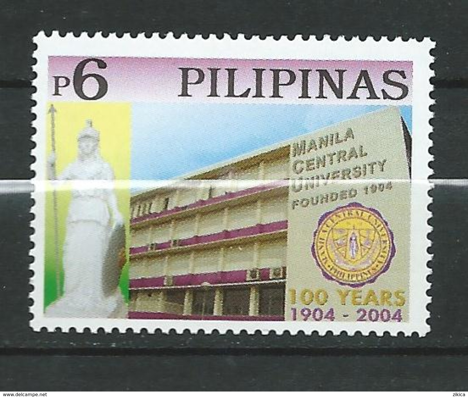 Philippines 2004 The 100th Anniversary Of Manila University.MNH - Philippines