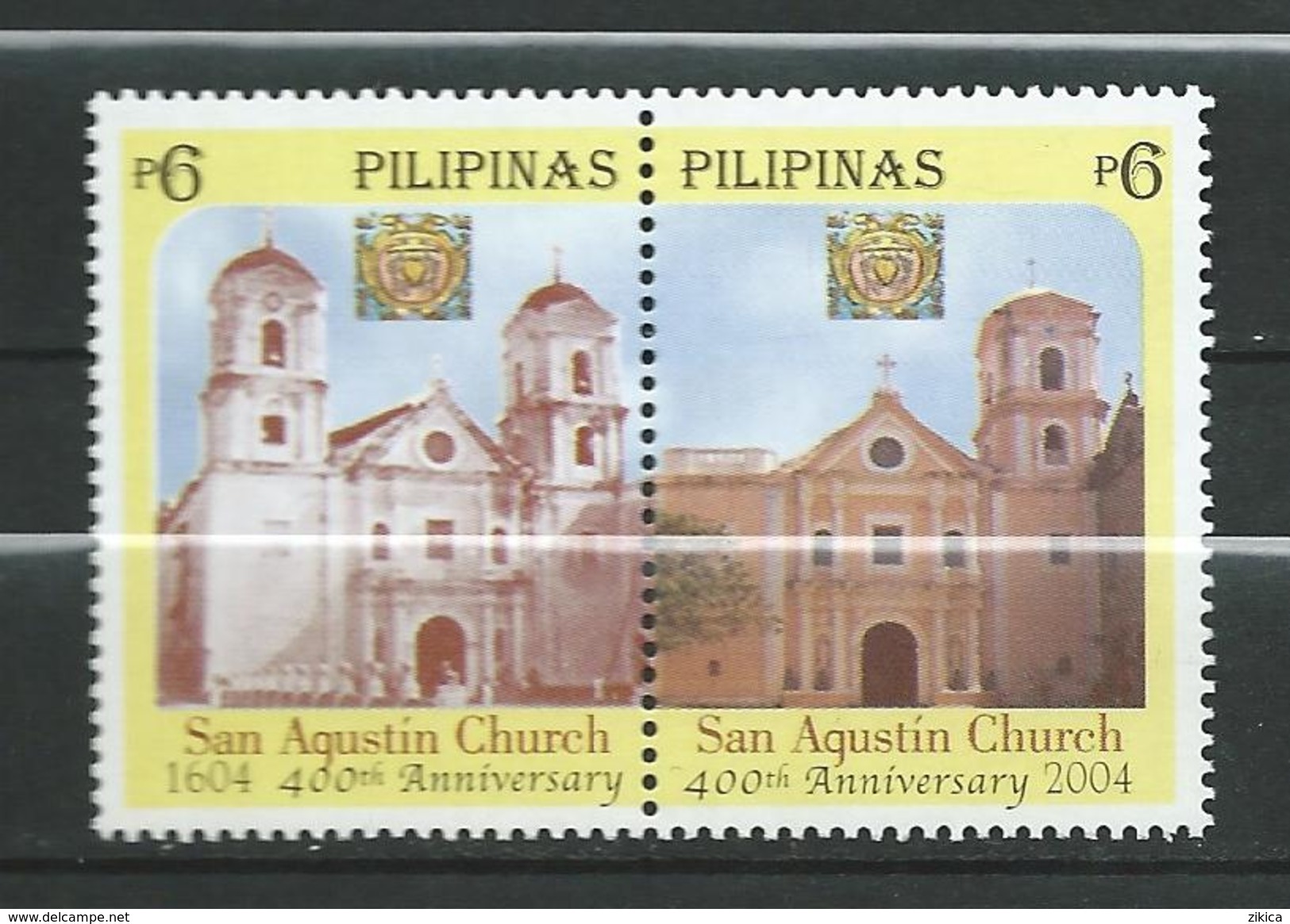 Philippines 2004 The 400th Anniversary Of The San Augustin Church - Manila.MNH - Philippines