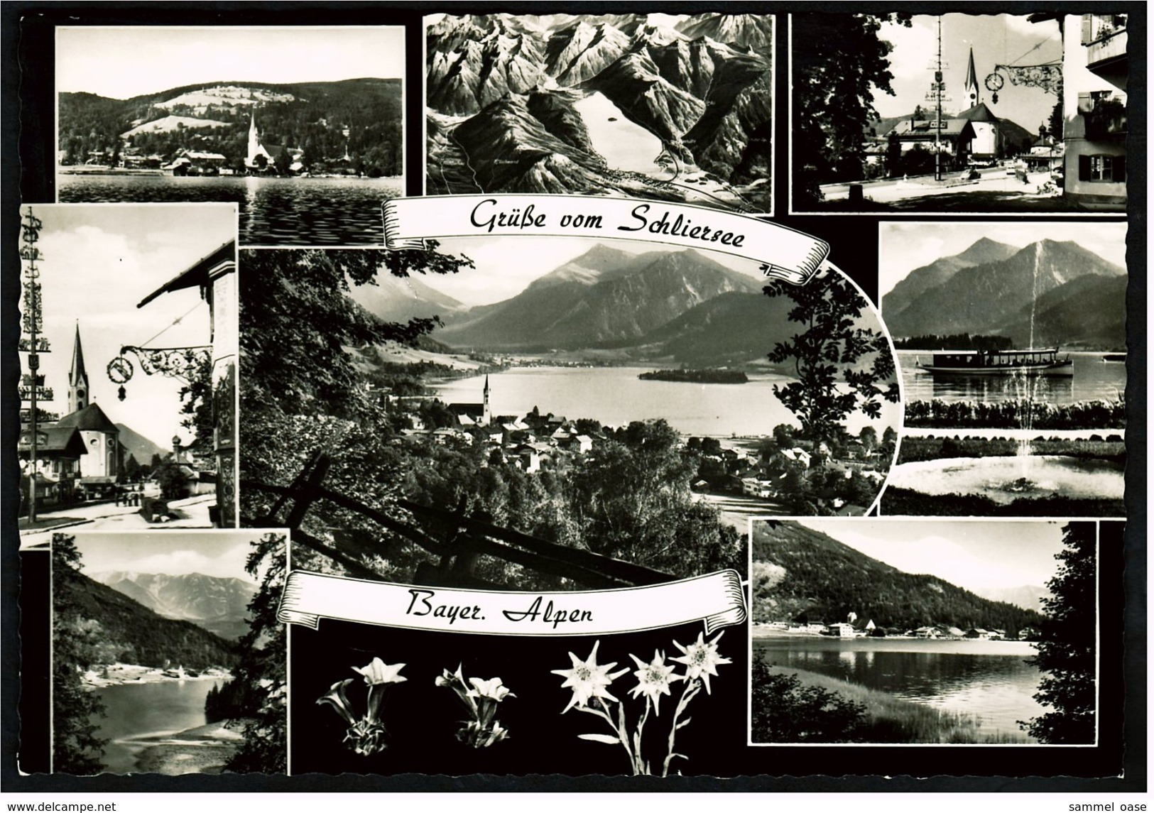 Schliersee / Bayer. Alpen  -  Mehrbild-Ansichtskarte Ca.1965    (6798) - Schliersee