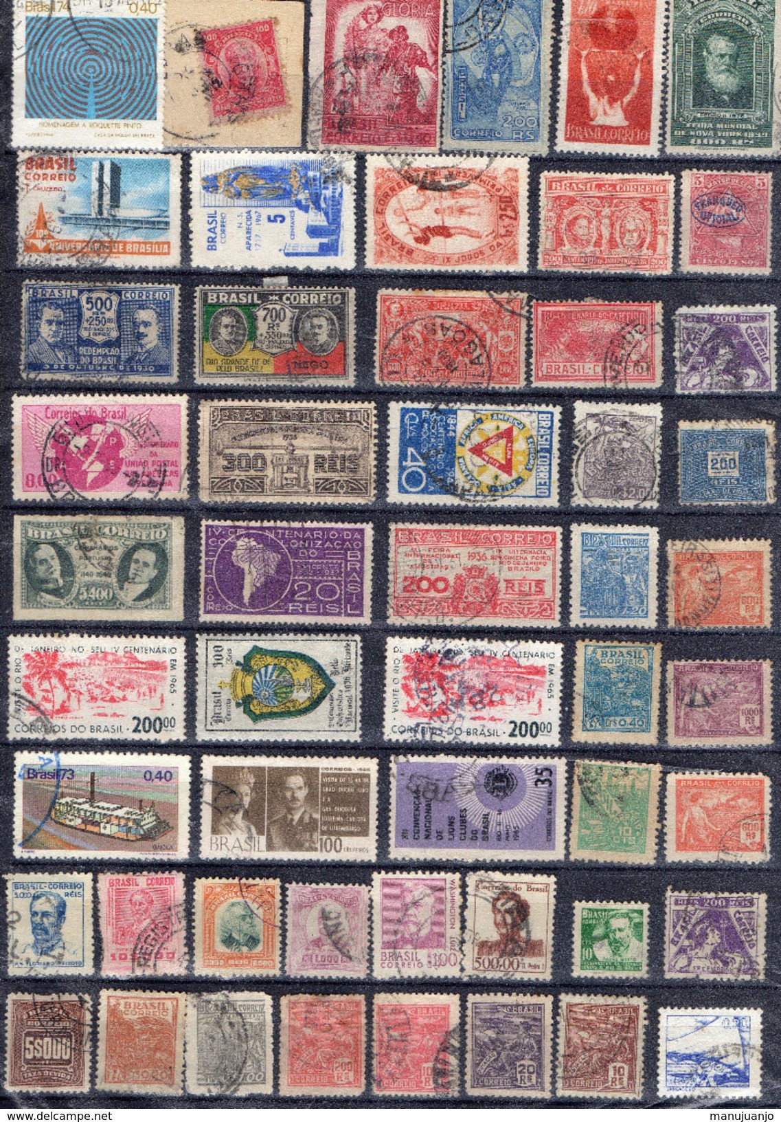 AMERIQUE Du SUD ! Timbres Anciens Et AERIENS Du BRESIL Depuis 1920 ! - Oblitérés