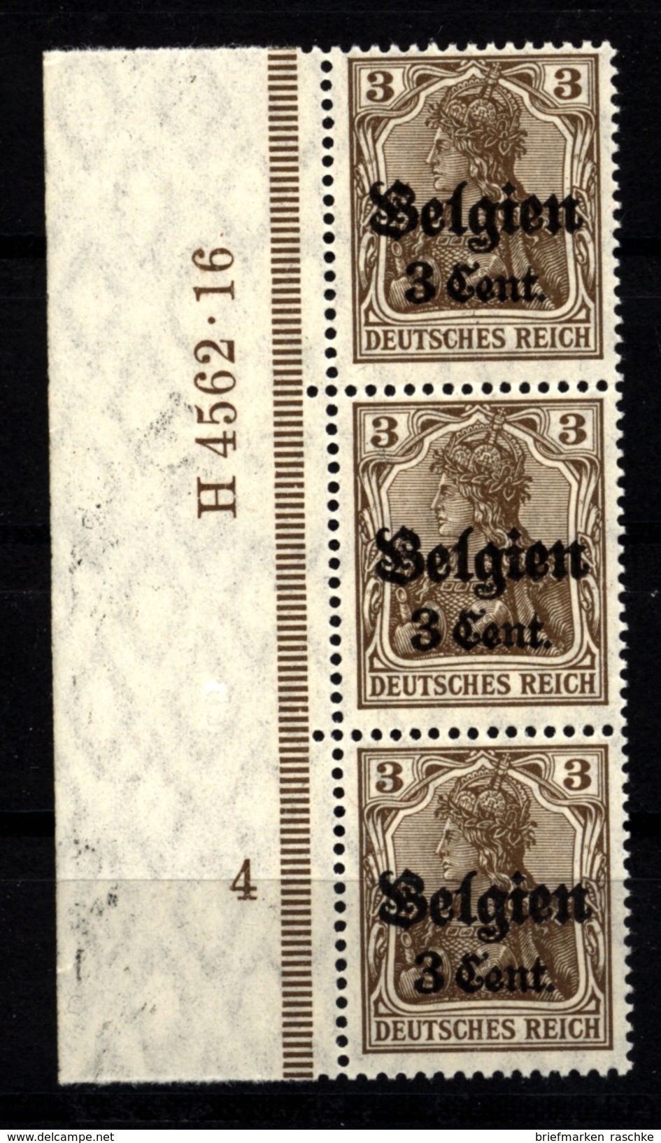 Belgien,11aI,4562.16,xx - Occupation 1914-18