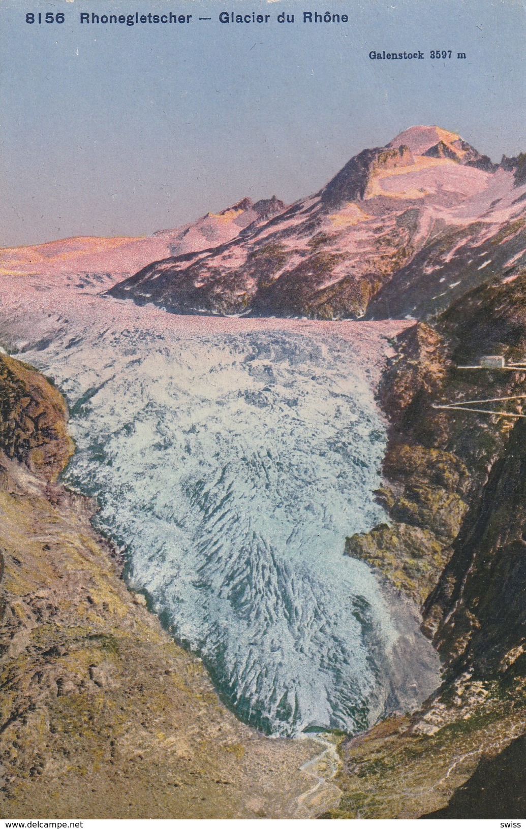 RHONEGLETSCHER GLACIER DU RHONE - Autres & Non Classés