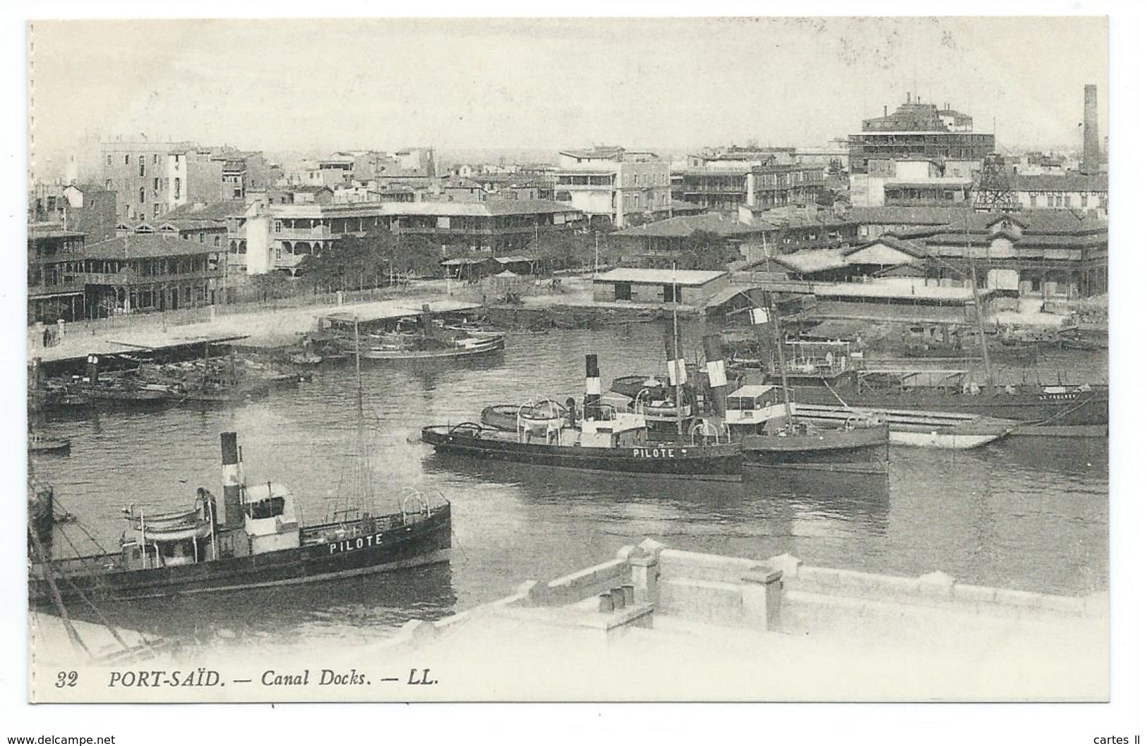 DC 400 - Port-Said - Canal Docks. - LL 32 - Port Said