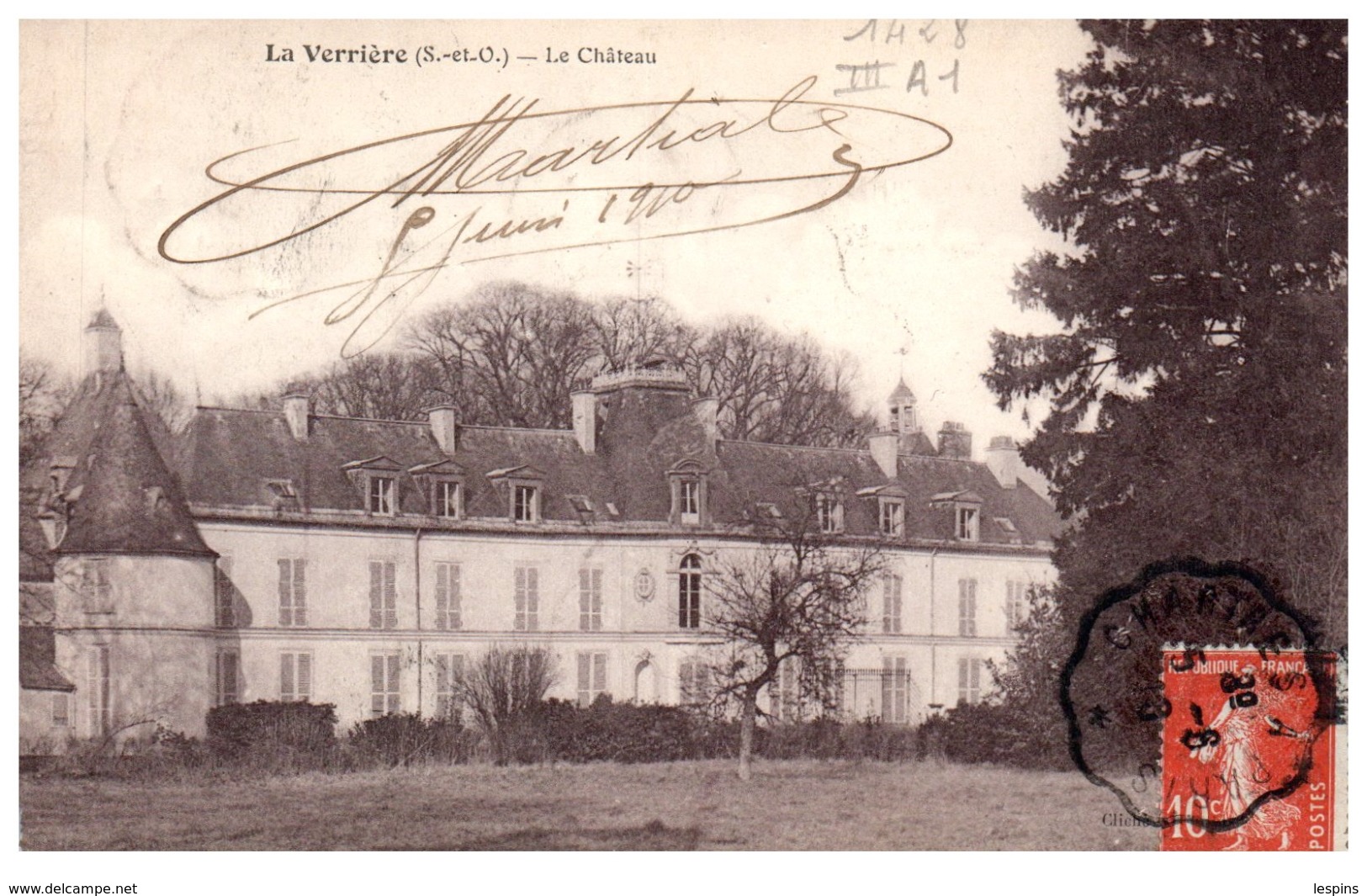 78 - La VERRIERE --  Le Château - La Verriere