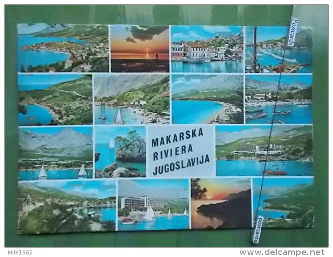 15 postcard MAKARSKA CROATIA - KOV 1032