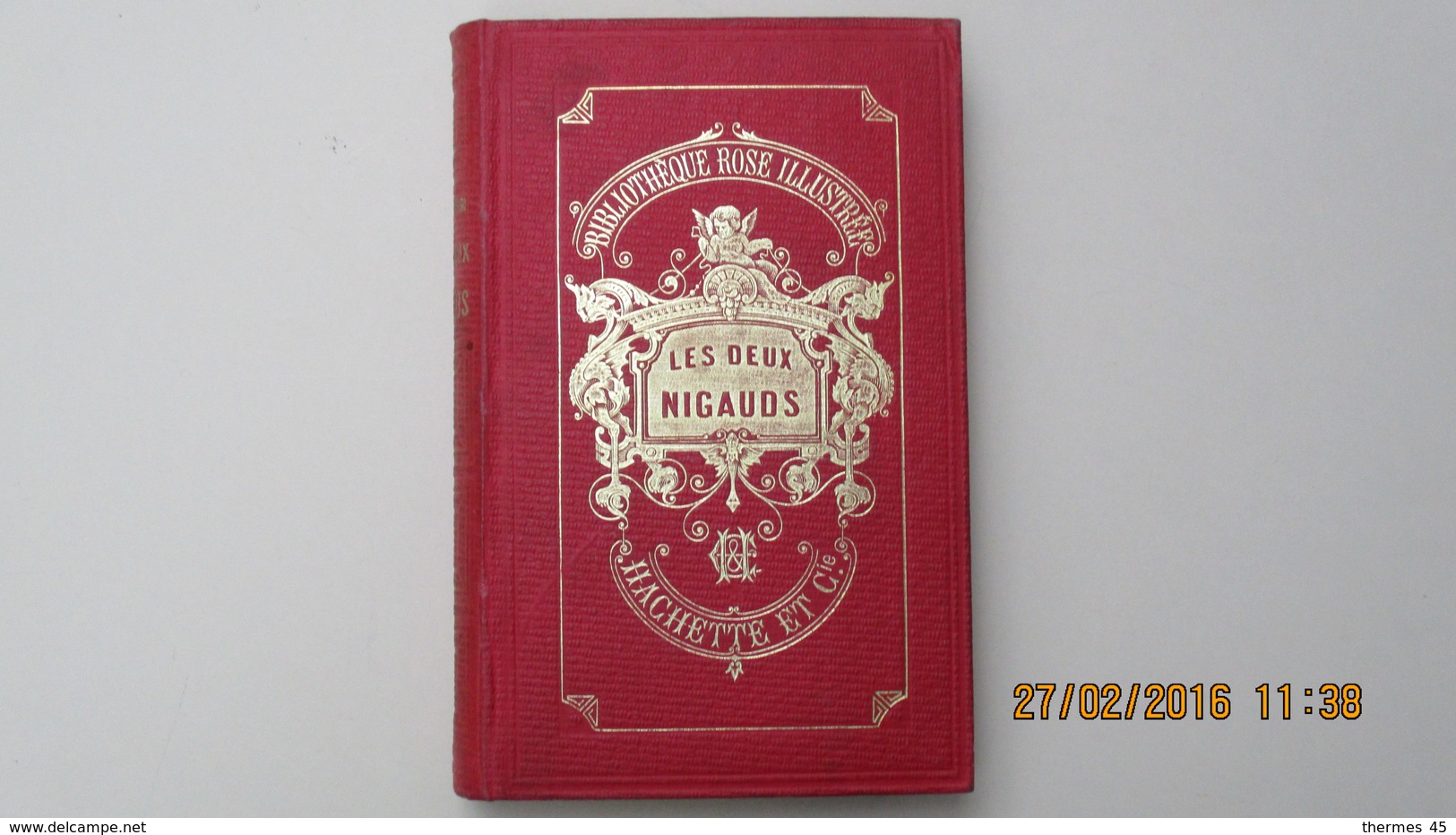 BIBLIOTHEQUE ROSE ILLUSTREE / LA COMTESSE DE SEGUR / LES DEUX NIGAUDS / HACHETTE 1880 - Biblioteca Rosa