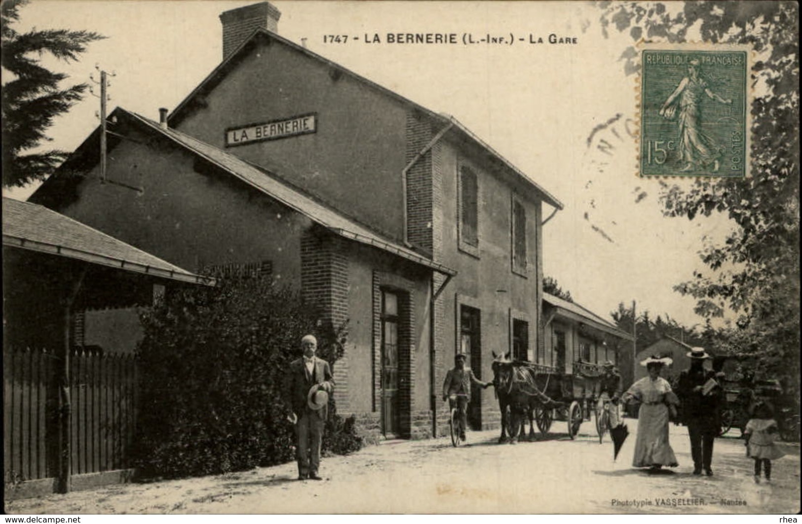 44 - LA BERNERIE-EN-RETZ - Gare - La Bernerie-en-Retz