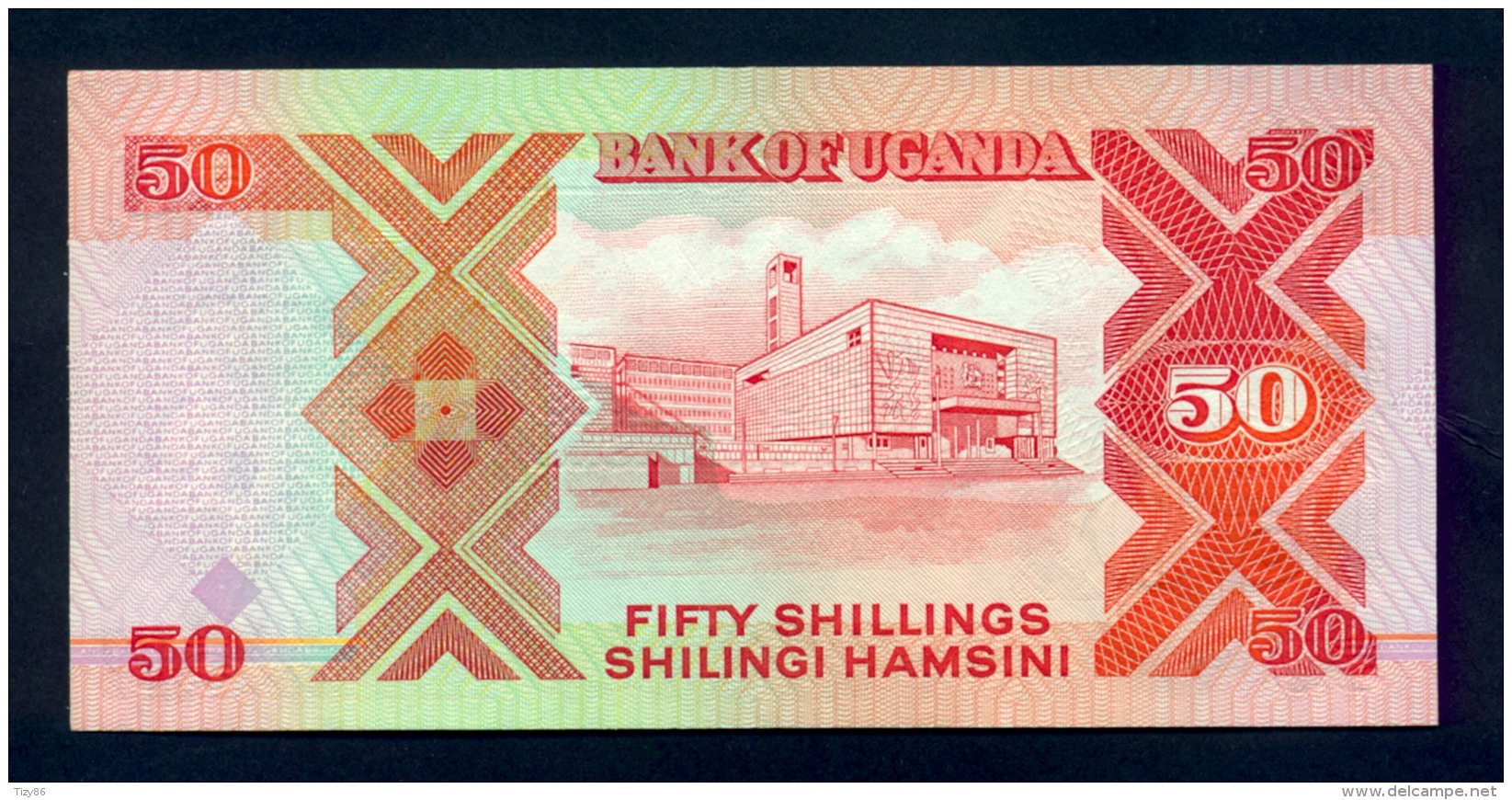 Banconota Uganda 50 Shillings 1989 FDS - Uganda