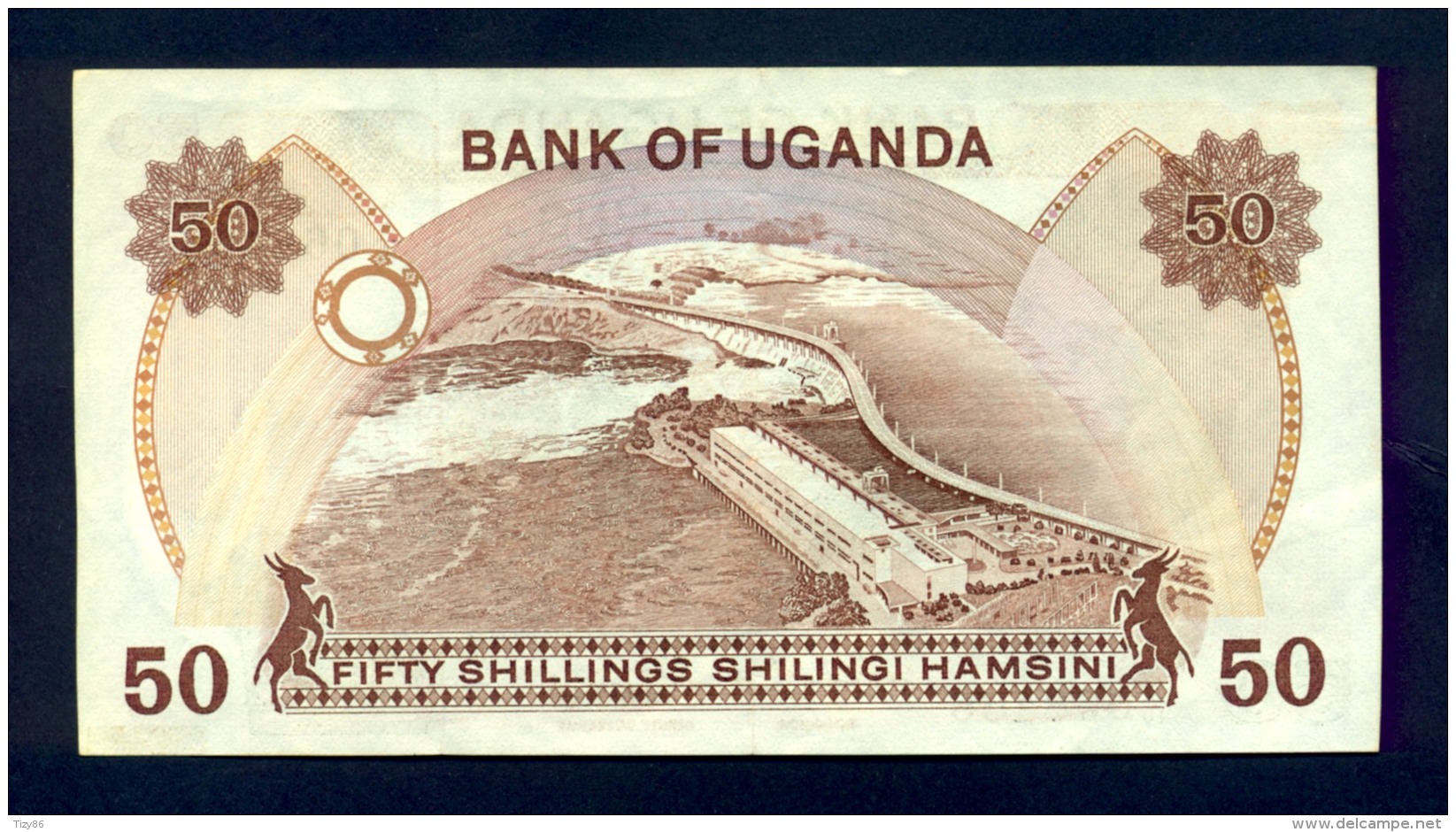 Banconota Uganda 50 Shillings 1985 FDS - Ouganda