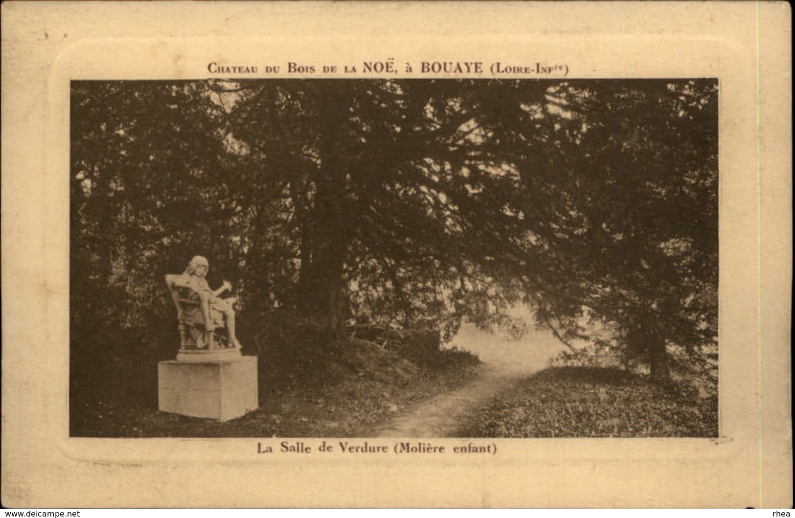 44 - BOUAYE - Chateau -publicité Laiterie Du Bois De La Noë - Bouaye