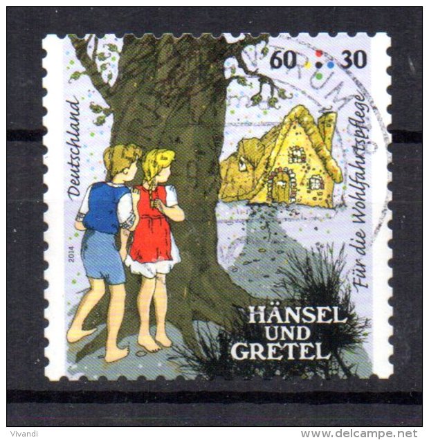 Germany - 2014 - Hänsel &amp; Gretel (Self Adhesive Perfs) - Used - Oblitérés