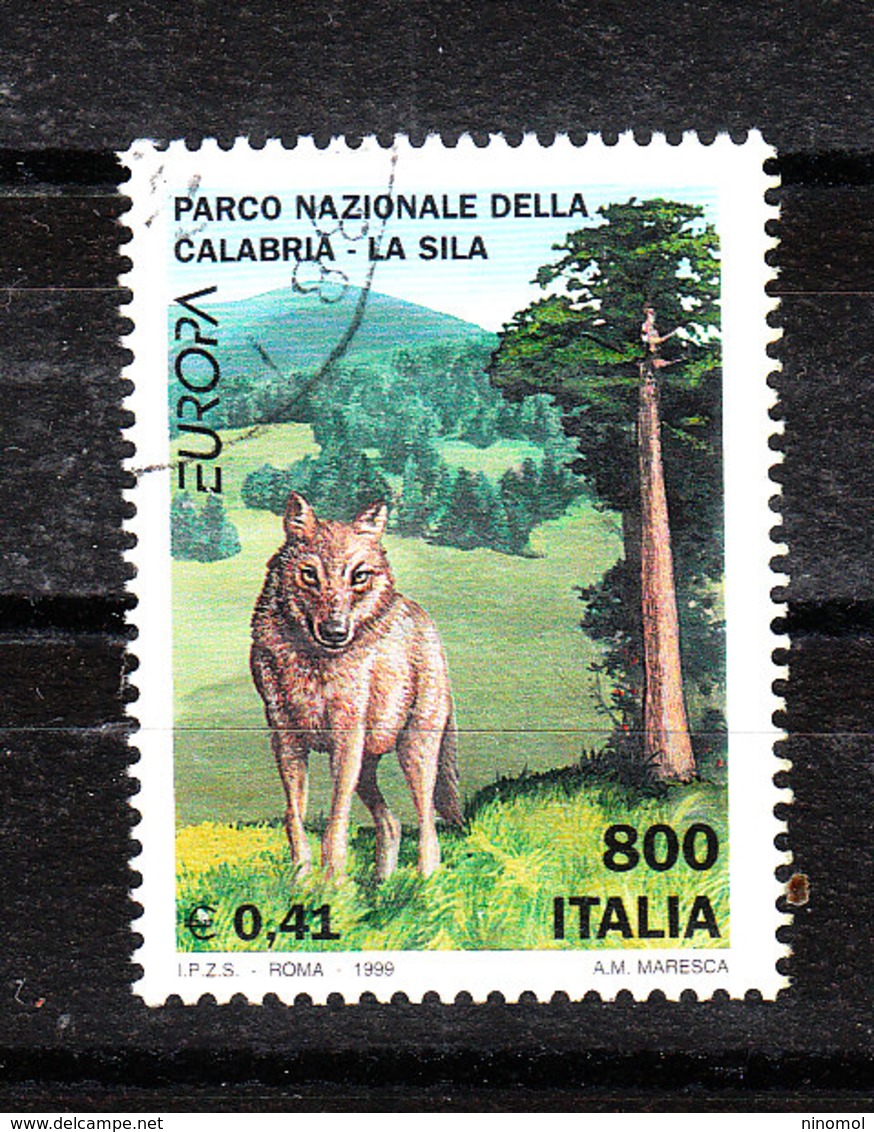 Italia   -   1999. Europa. Lupo Della Sila. Wolf. Timbro Lusso - Cani