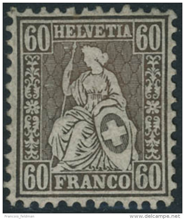 Neuf Sans Gomme N&deg; 40. 60c  Bronze, T.B. - Other & Unclassified