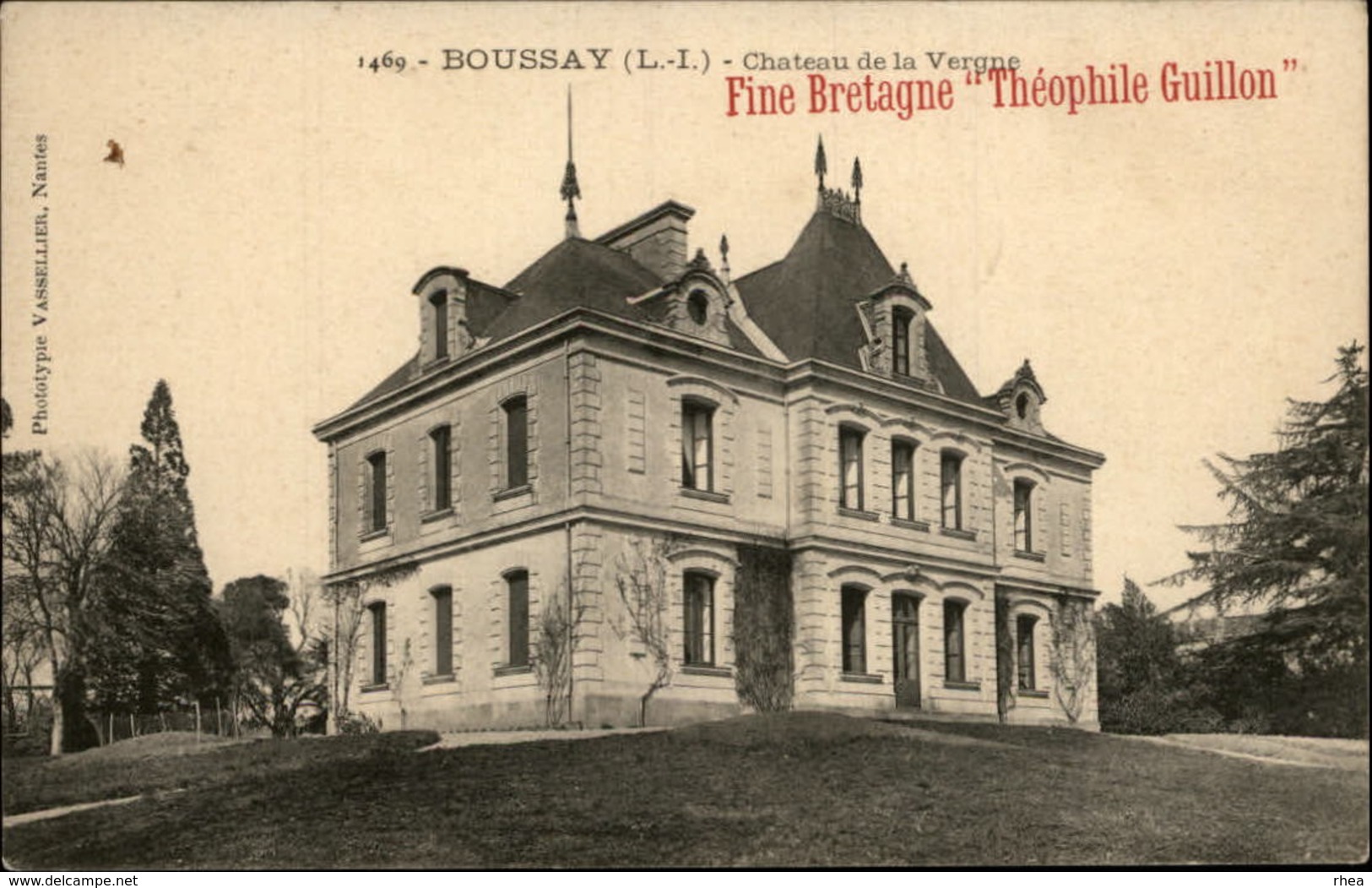 44 - BOUSSAY - Chateau - Boussay