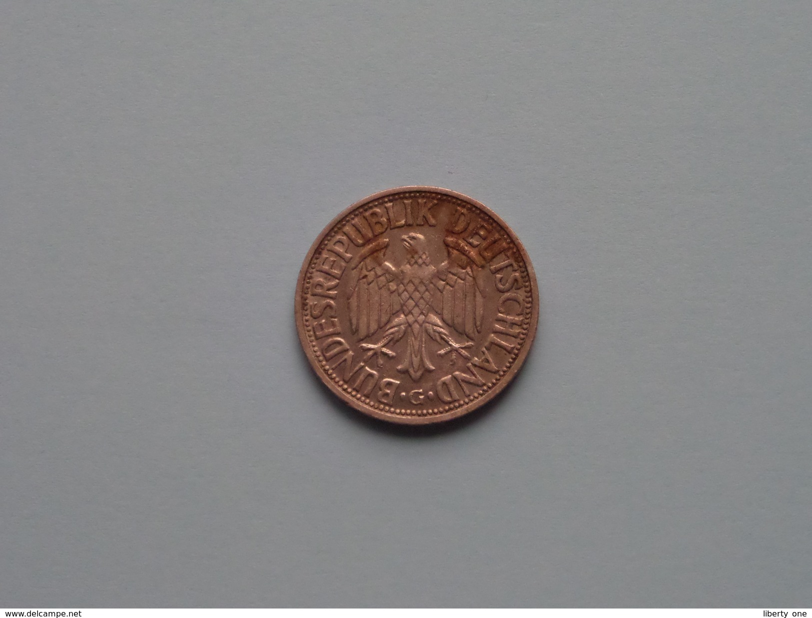 1951 G - 2 DEUTSCHE MARK ( Uncleaned Coin ) KM 111 ! - 2 Mark