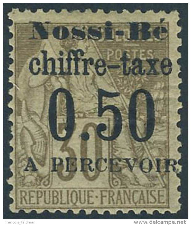 Neuf Avec Charni&egrave;re N&deg; 3, 0.50 Sur 30c T.B. - Other & Unclassified