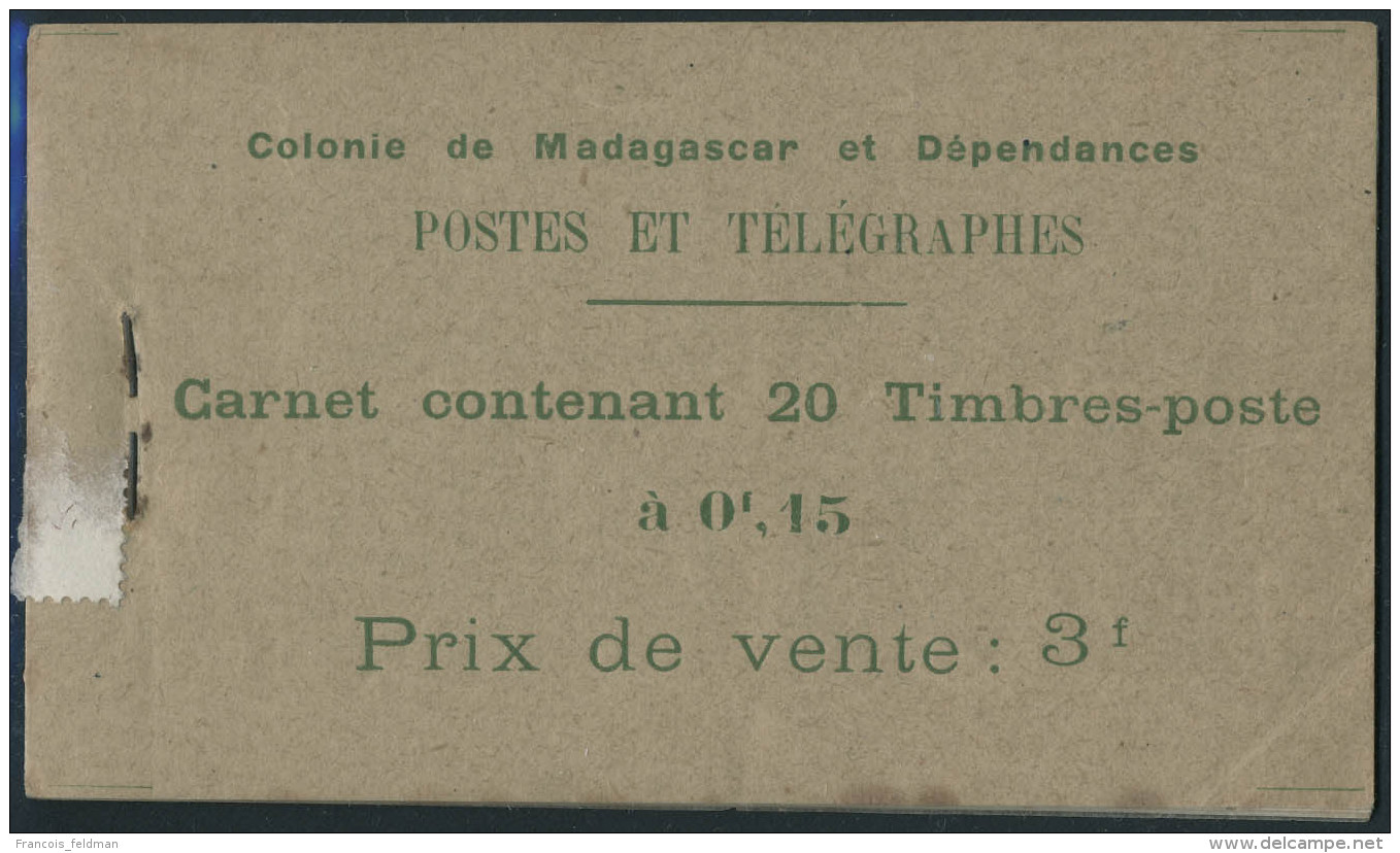 Neuf Sans Charni&egrave;re N&deg;6. Carnet Complet De 20 Timbres N&deg;156. Quelques Rousseurs Habituelles. T.B.... - Other & Unclassified