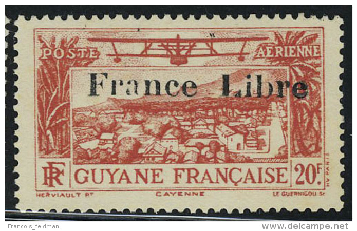 Neuf Sans Charni&egrave;re N&deg; 11/18, La S&eacute;rie Surcharge France Libre T.B. Rare, Gomme Coloniale, Maury... - Autres & Non Classés