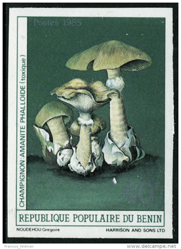 N&deg; 631/3, S&eacute;rie Champignons, &eacute;preuve De Luxe + S&eacute;rie ND, T.B. - Sonstige & Ohne Zuordnung