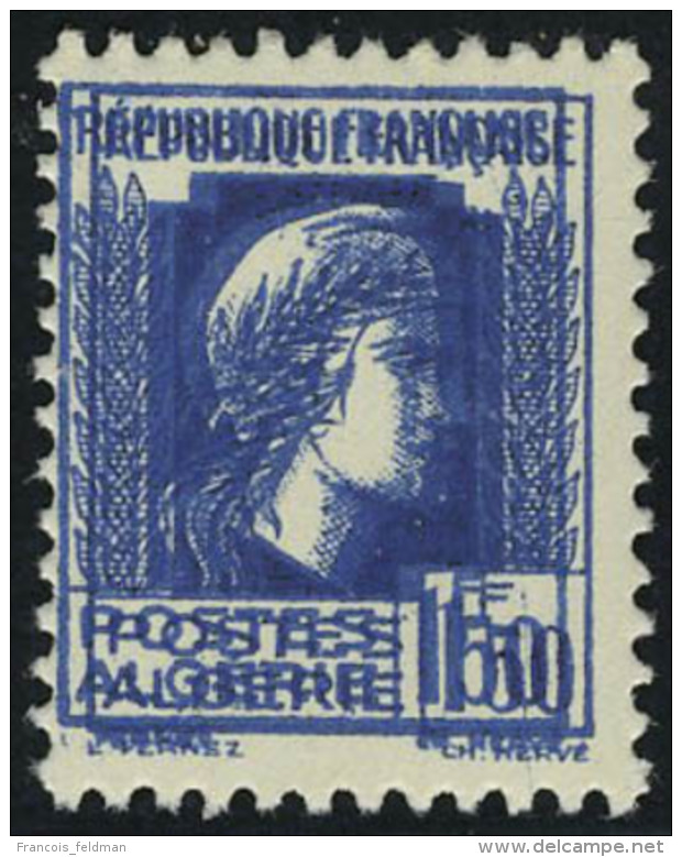 Neuf Sans Charni&egrave;re N&deg; 214a, 1f50 Bleu Double Impression T.B. - Other & Unclassified