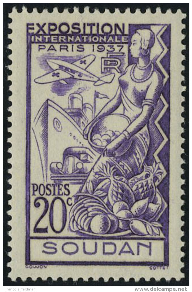 Neuf Avec Charni&egrave;re 1937, Expo Internationale Paris, T.B. 126 Valeurs - Other & Unclassified