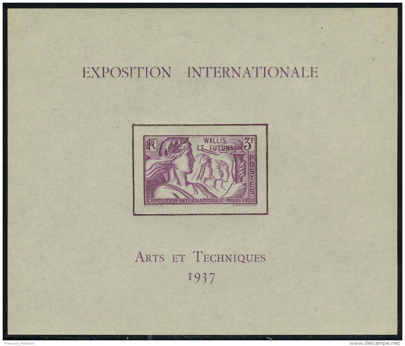 Neuf Sans Charni&egrave;re 1937, Exposition Internationale De Paris, La S&eacute;rie Compl&egrave;te Des  24 Blocs,... - Other & Unclassified