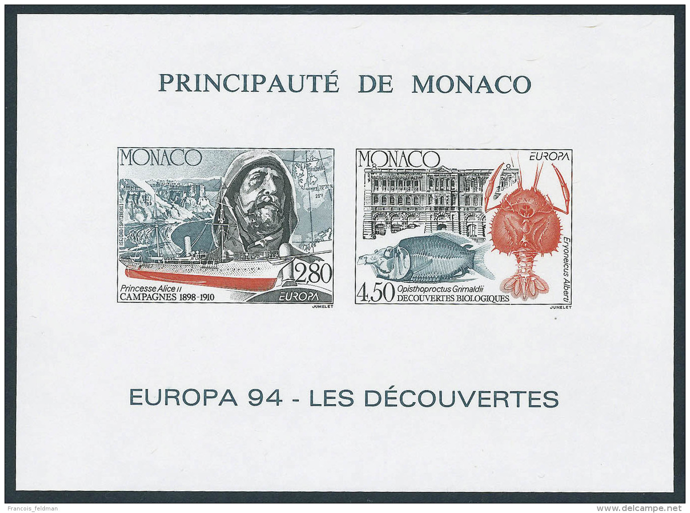 N&deg; 23a, Bloc Europa 1994, ND, T.B. - Other & Unclassified