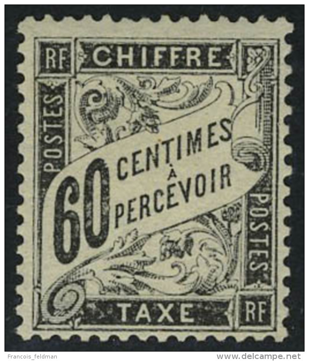 Neuf Avec Charni&egrave;re N&deg; 21, 60c Noir Cl T.B. - Other & Unclassified