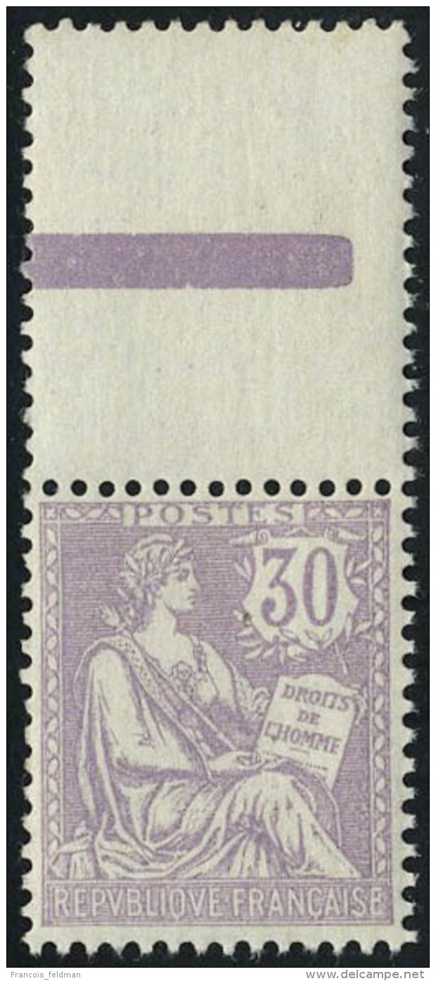 Neuf Sans Charni&egrave;re N&deg; 128, 30c Violet Bdf, Excellent Centrage Superbe - Other & Unclassified