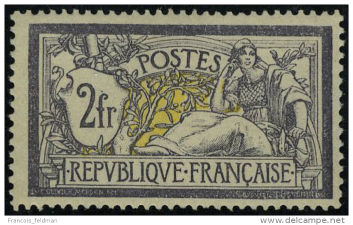 Neuf Avec Charni&egrave;re N&deg; 122, 2f Merson Violet Et Jaune, Cl, Excellent Centrage, T.B. - Other & Unclassified