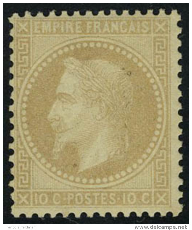 Neuf Avec Charni&egrave;re N&deg; 28B, 10c Bistre Type II T.B. - Other & Unclassified