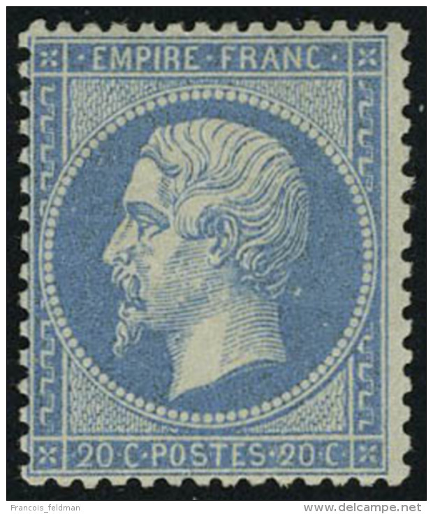 Neuf Avec Charni&egrave;re N&deg; 22, 20c Bleu, T.B. - Other & Unclassified