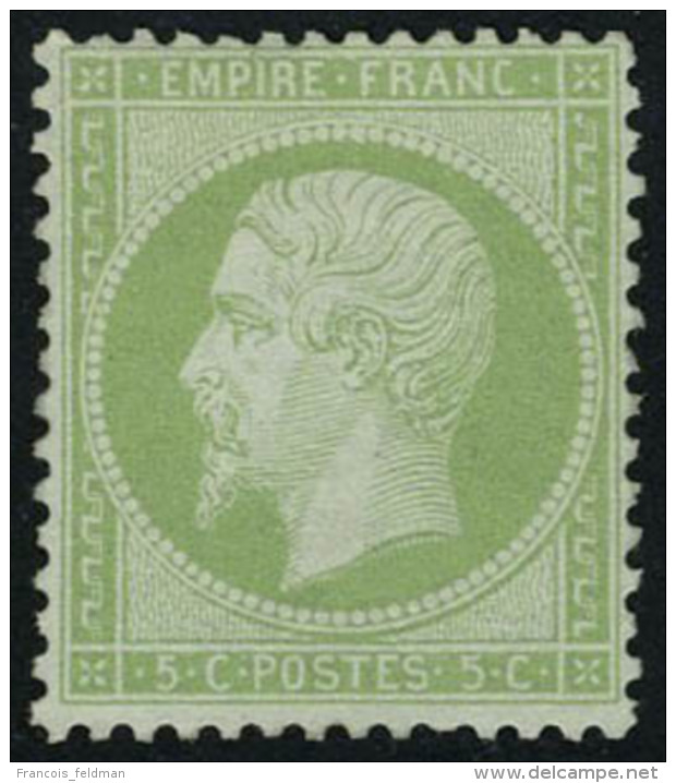 Neuf Avec Charni&egrave;re N&deg; 20e, 5c Vert Clair, T.B. - Autres & Non Classés