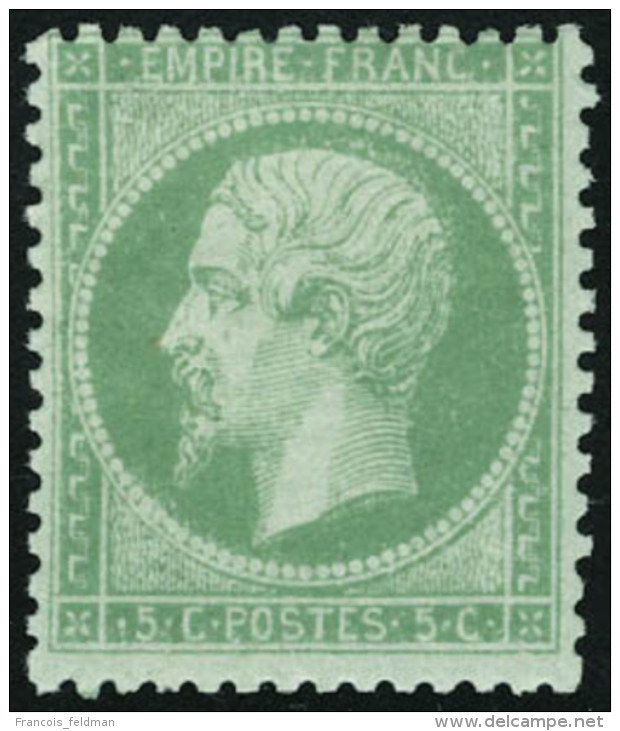 Neuf Avec Charni&egrave;re N&deg; 20, 5c Vert, Cl, T.B. - Sonstige & Ohne Zuordnung