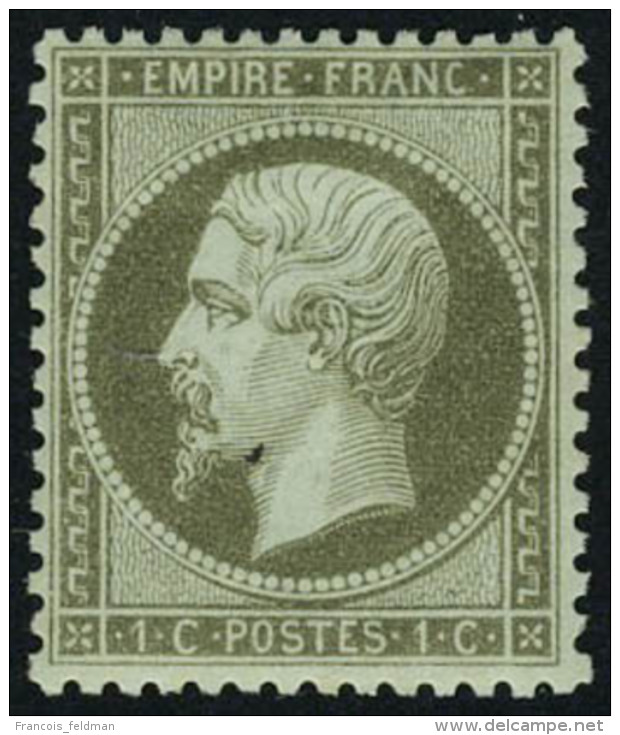 Neuf Avec Charni&egrave;re N&deg; 19a, 1c Bronze Bien Centr&eacute; T.B. - Autres & Non Classés