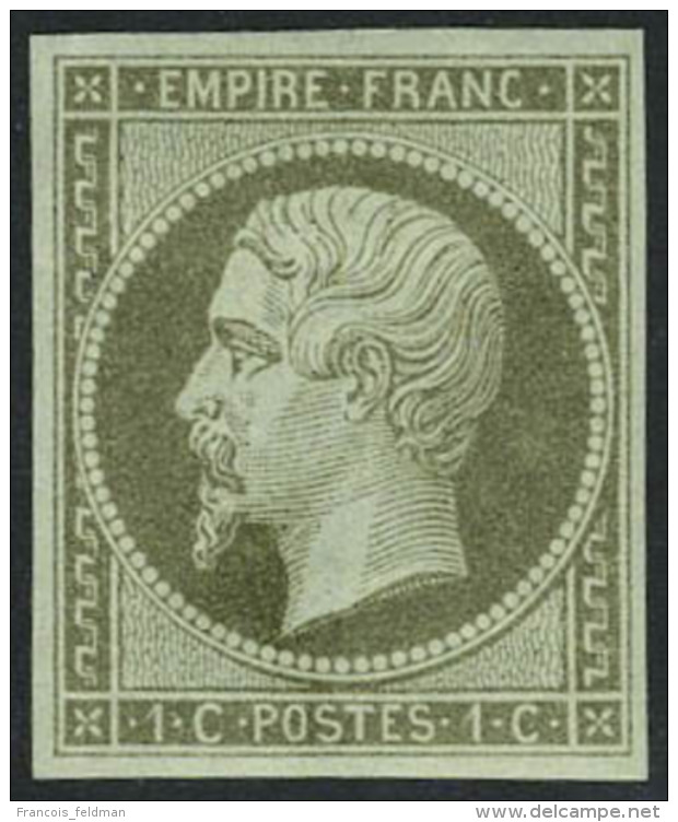 Neuf Avec Charni&egrave;re N&deg; 11, 1c Olive, T.B. - Other & Unclassified