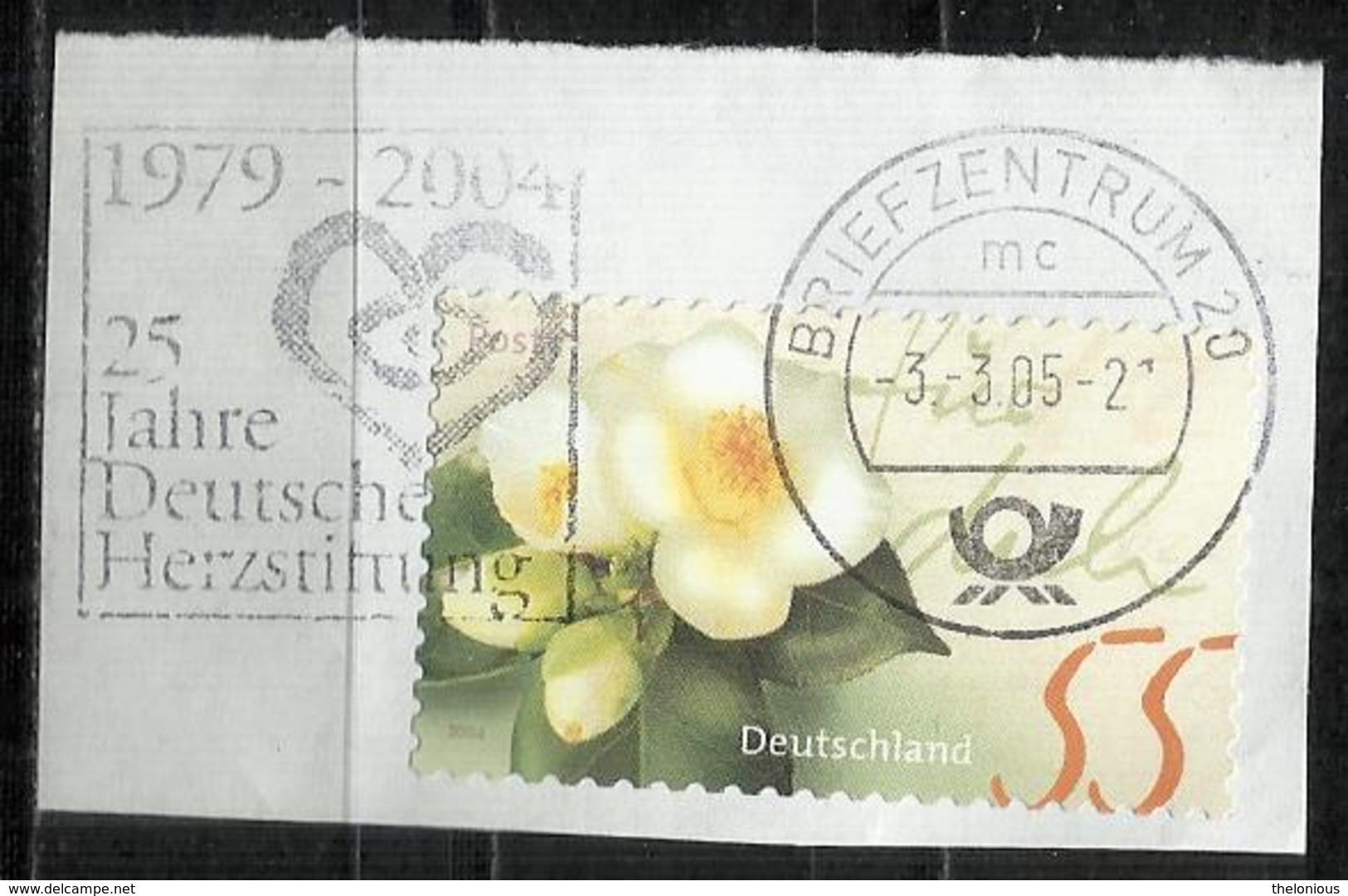 1979 - 2004 25 Jahre Deutsche Herzstitung - 3-3-05 - Macchine Per Obliterare (EMA)