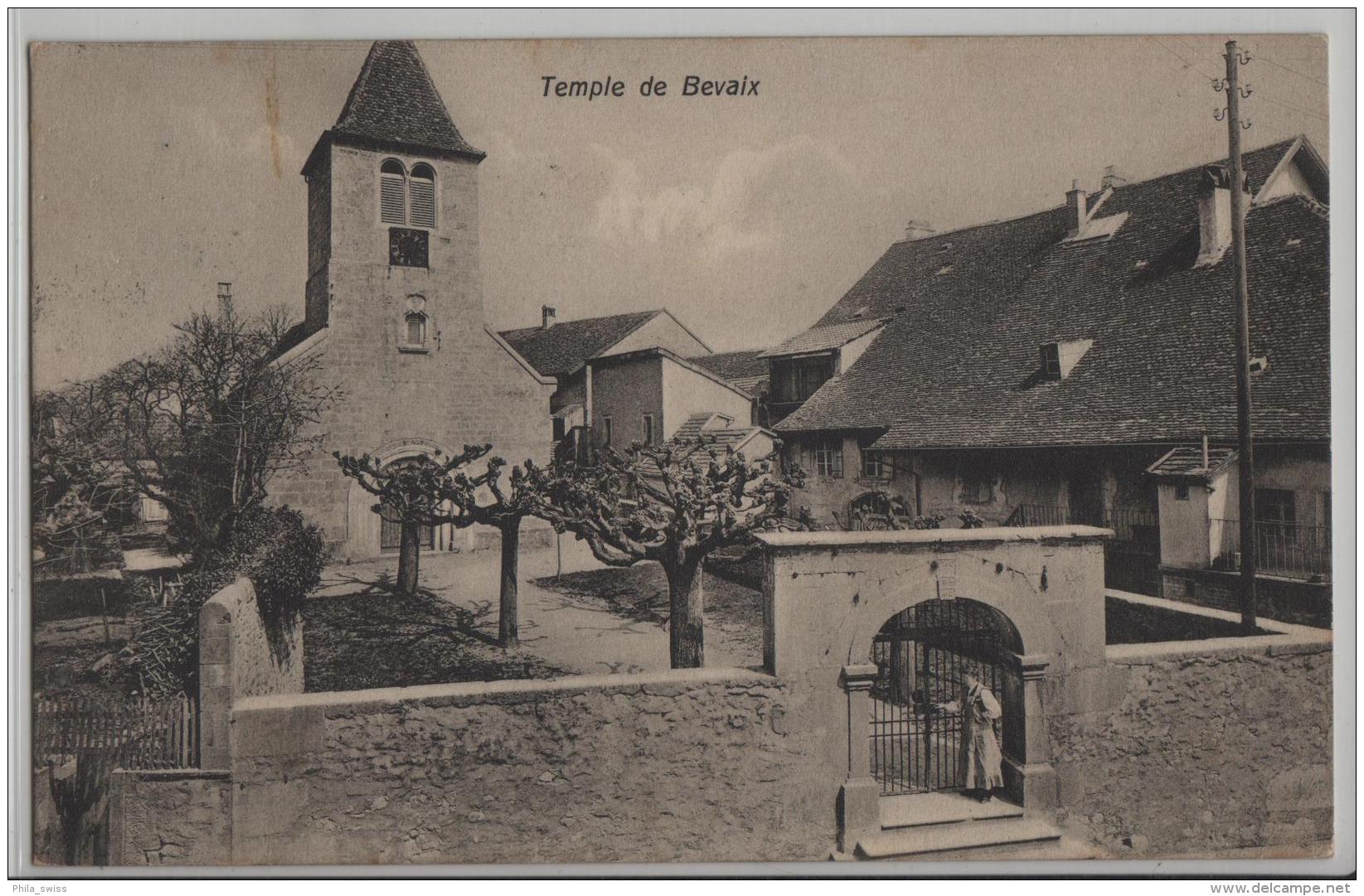 Temple De Bevaix - Animee - Photo: J. Rossi-Vogt - Bevaix