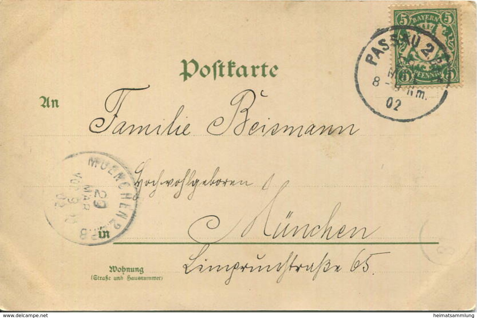 Landschaft - Zweige - Künstlerkarte Mailick - Verlag Winkler & Voigt Leipzig N° 4423 Gel. 1902 - Mailick, Alfred